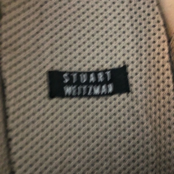 VTG Stuart Weitzman Canvas Retro Leather Slip On Lace zip Sneaker Oxford  Sz. 8 - Picture 6 of 6